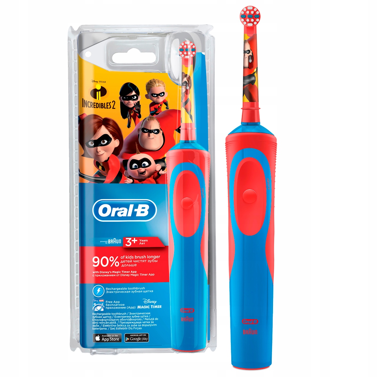 Elektrická zubná kefka Oral-B Vitality Incredibles OR061